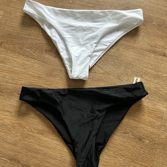 SHEIN Other - Lot of 2 NWT SHEIN Black Cheeky Bikini Bottoms Size XL